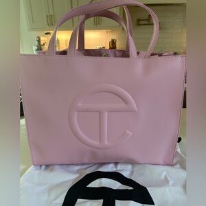 Telfar Medium Shopping Bag Bubblegum Pink